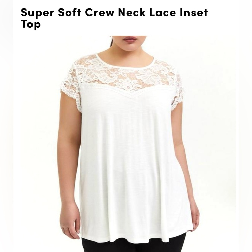 Super Soft Lace Top 🆕